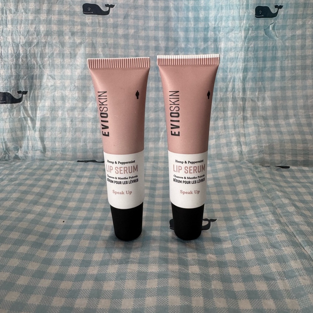 2 Evioskin Hemp & Peppermint Lip Serum